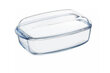 Pyrex Classic -uunivuoka kannella, 38 x 22 x 11 cm, 3 kpl. hinta ja tiedot | Uunivuoat ja leivontavälineet | hobbyhall.fi