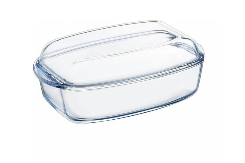 Pyrex Classic -uunivuoka kannella, 38 x 22 x 11 cm, 3 kpl.