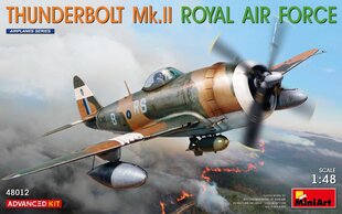 Liimattava malli MiniArt 48012 Thunderbolt Mk.II Royal Air Force Advanced Kit 1/48 hinta ja tiedot | Koottavat pienoismallit | hobbyhall.fi