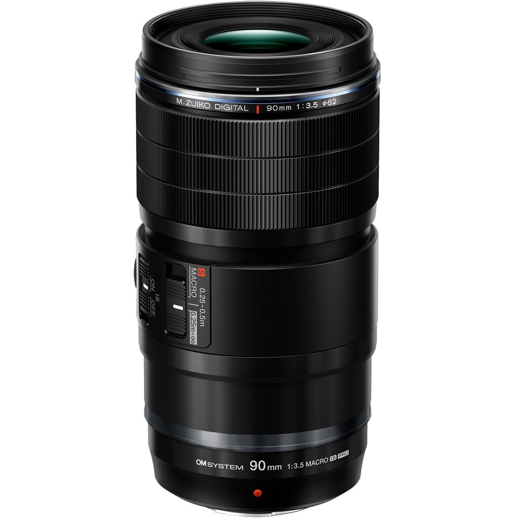 Olympus OM SYSTEM M.ZUIKO ED 90mm F3.5 Macro IS PRO hinta ja tiedot | Objektiivit | hobbyhall.fi