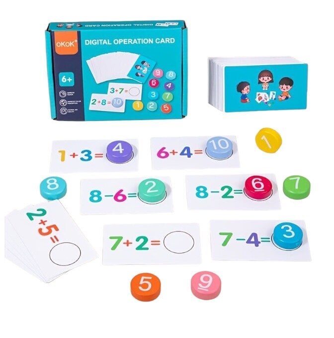 'Puzzle matematiikan varhaiskasvatuksen leluja' hinta ja tiedot | Lautapelit ja älypelit | hobbyhall.fi