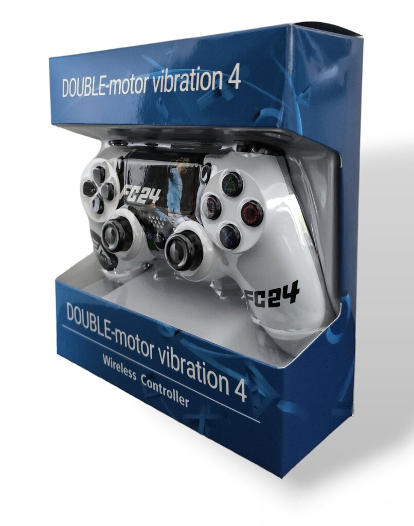 Play RE PlayStation 4 Doubleshock 4 V2 langaton, Bluetooth, kaukosäädin (PS4 /PC/PS5 / Android / iOS) hinta ja tiedot | Ohjaimet ja lisätarvikkeet | hobbyhall.fi