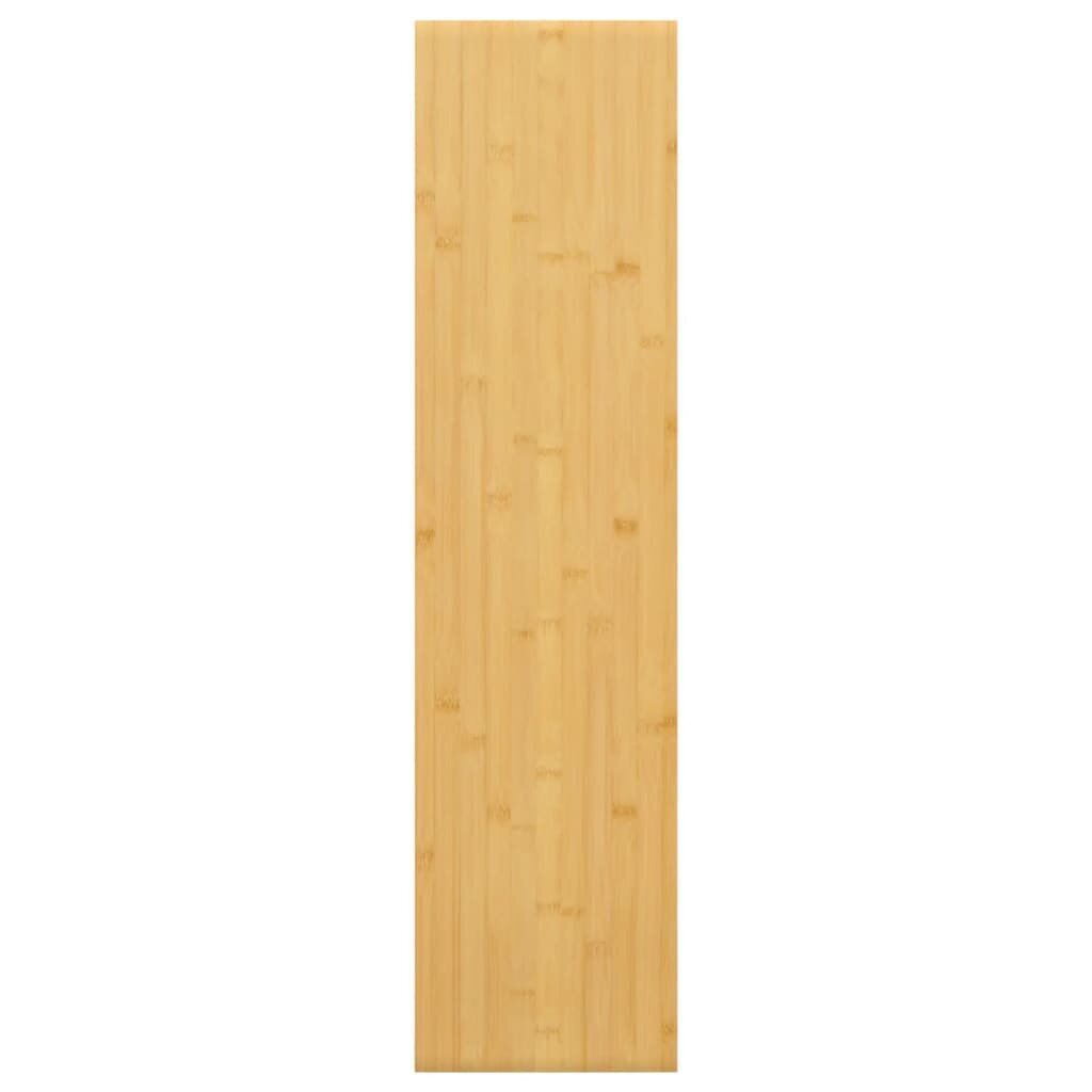 vidaXL Seinähylly 80x20x2,5 cm bambu hinta ja tiedot | Hyllyt | hobbyhall.fi