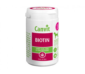 Canvit Biotin N100 lisäravinteet koiran turkin ja ihon hoitoon, 100 g hinta ja tiedot | Koiran terveys ja hyvinvointi | hobbyhall.fi