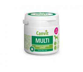 Canvit Multi N100 vitamiinitabletit koirille, 100 g hinta ja tiedot | Koiran terveys ja hyvinvointi | hobbyhall.fi