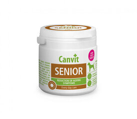 Canvit Senior N100 vitamiinitabletit vanhoille koirille, 100 g hinta ja tiedot | Koiran terveys ja hyvinvointi | hobbyhall.fi