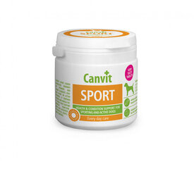 Canvit Sport N100 lisäravinteet aktiivisille koirille, 100 g hinta ja tiedot | Koiran terveys ja hyvinvointi | hobbyhall.fi