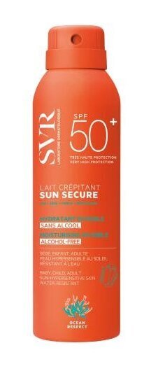 SVR Sun Secure Rauhoittava voide SPF 50+, 200 ml hinta ja tiedot | Aurinkovoiteet | hobbyhall.fi