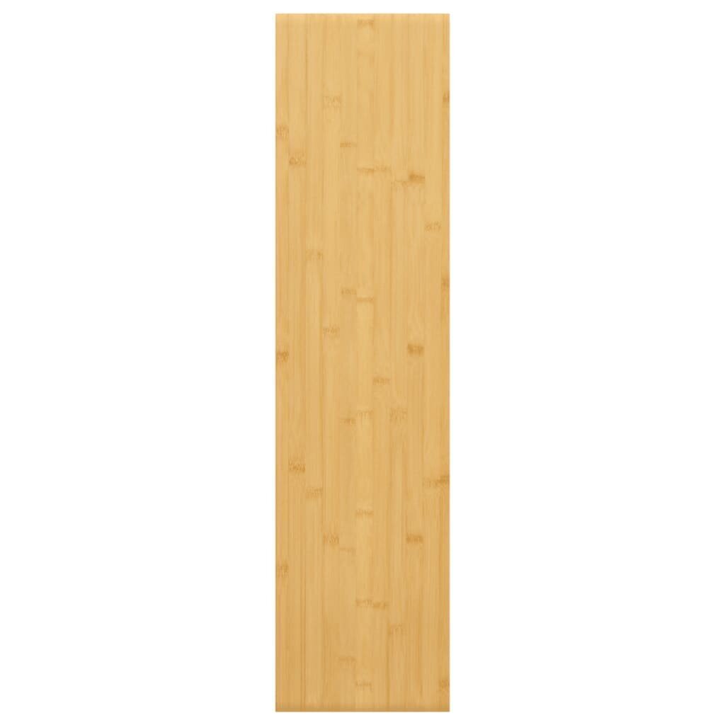 vidaXL Seinähylly 80x20x1,5 cm bambu hinta ja tiedot | Hyllyt | hobbyhall.fi