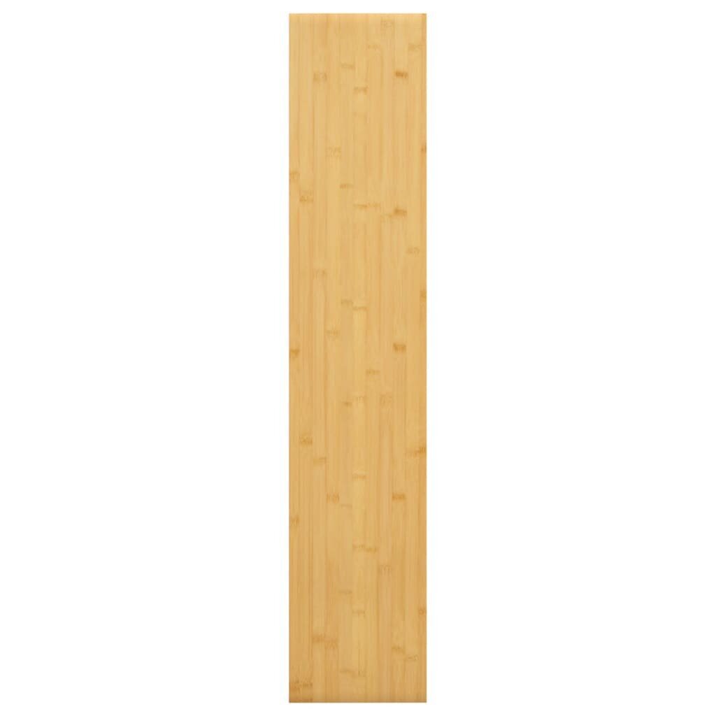 vidaXL Seinähylly 100x20x2,5 cm bambu hinta ja tiedot | Hyllyt | hobbyhall.fi