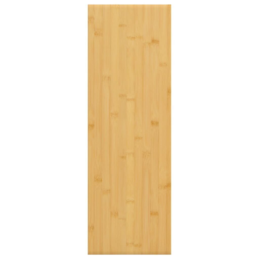 vidaXL Seinähylly 60x20x1,5 cm bambu hinta ja tiedot | Hyllyt | hobbyhall.fi