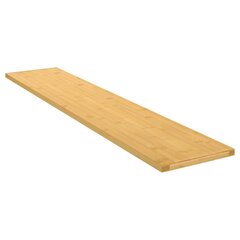 vidaXL Seinähylly 100x20x1,5 cm bambu hinta ja tiedot | Hyllyt | hobbyhall.fi