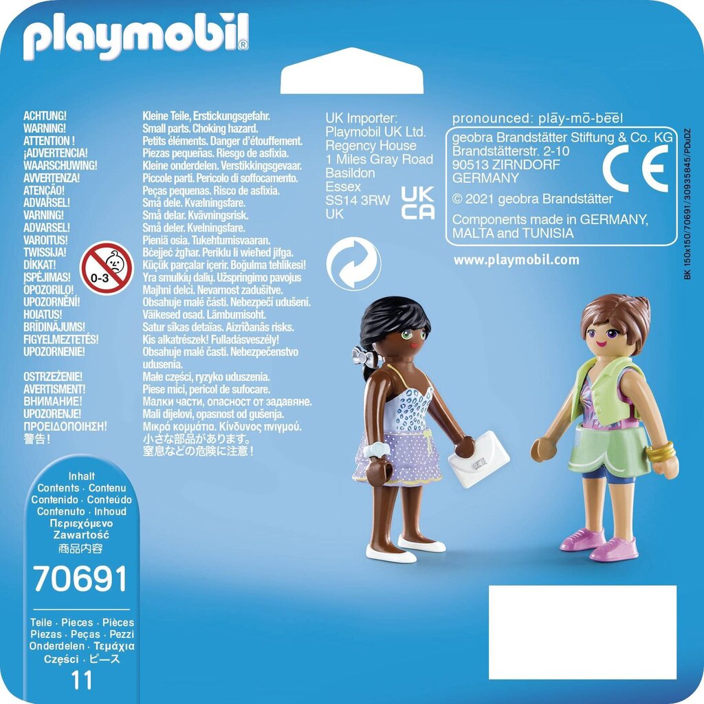 PLAYMOBIL 70691 Tytöt ostoksilla 2 pakettia hinta ja tiedot | LEGOT ja rakennuslelut | hobbyhall.fi