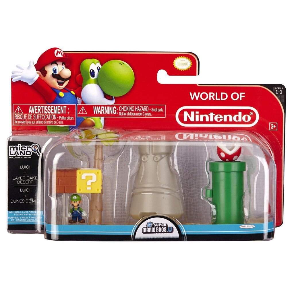 Nintendo W1 3 osaa Layer Cake Desert Luigi 68547 hinta ja tiedot | Poikien lelut | hobbyhall.fi