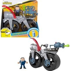 Mattel Imaginext Minions Launch Moottoripyörä Gru GMP38 hinta ja tiedot | Poikien lelut | hobbyhall.fi