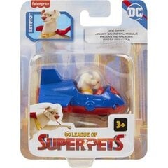 Fisher Price League Super Pets Krypto auto 7cm hinta ja tiedot | Poikien lelut | hobbyhall.fi