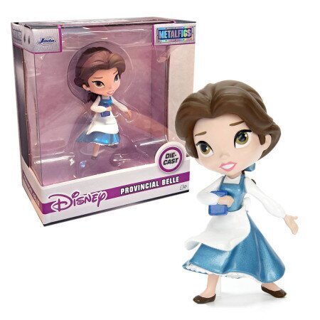 Jada Metalfigs Disney Princess Belle sininen 10cm hinta ja tiedot | Tyttöjen lelut | hobbyhall.fi