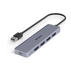 Sovitin ERAZER HA05-1 5in1 Type-C Sisään 4USB3.0 Type-C 0.6m för HUAWEI Mate40/P50 Samsung S20 hinta ja tiedot | Adapterit | hobbyhall.fi