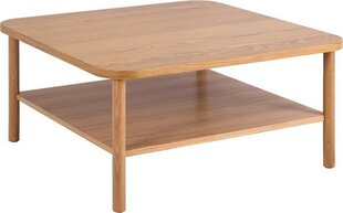 Kahvipöytä Actona Banbury, 90x90x42 cm, ruskea hinta ja tiedot | Sohvapöydät | hobbyhall.fi