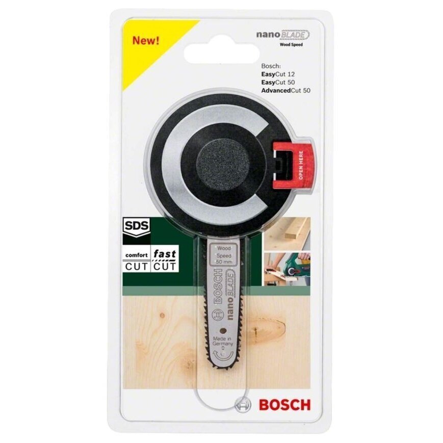 BOSCH Monitoimisahanterä Nanoblade Wood Speed 50 mm hinta ja tiedot | Käsityökalut | hobbyhall.fi