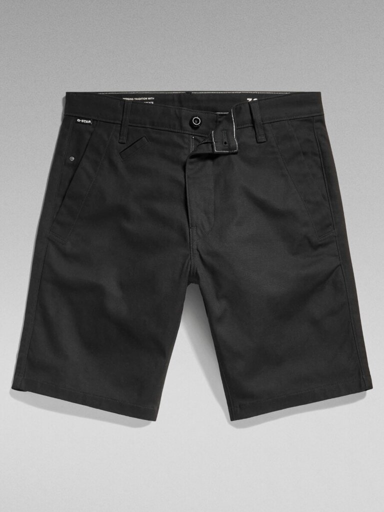 Shortsit G-STAR Bronson 2.0 Slim Chino Black D21040 D305 6484 560023321 hinta ja tiedot | Miesten shortsit | hobbyhall.fi