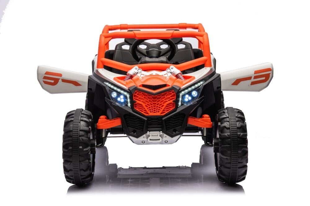 Sähkökäyttöinen yksittäinen buggy NEL-901 4x4 UTV, oranssi hinta ja tiedot | Lasten sähköautot | hobbyhall.fi