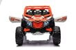 Sähkökäyttöinen yksittäinen buggy NEL-901 4x4 UTV, oranssi hinta ja tiedot | Lasten sähköautot | hobbyhall.fi