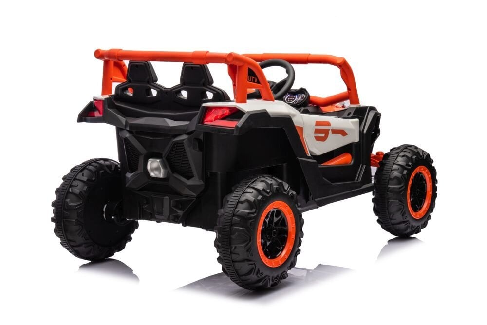 Sähkökäyttöinen yksittäinen buggy NEL-901 4x4 UTV, oranssi hinta ja tiedot | Lasten sähköautot | hobbyhall.fi