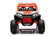 Kaksinkertainen sähköinen lastenvaunu NEL-913 4x4 24V, oranssi hinta ja tiedot | Lasten sähköautot | hobbyhall.fi