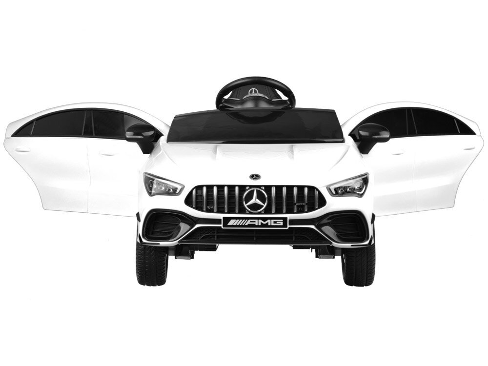 Mercedes AMG CLA 45s yksipaikkainen sähköauto, valkoinen hinta ja tiedot | Lasten sähköautot | hobbyhall.fi