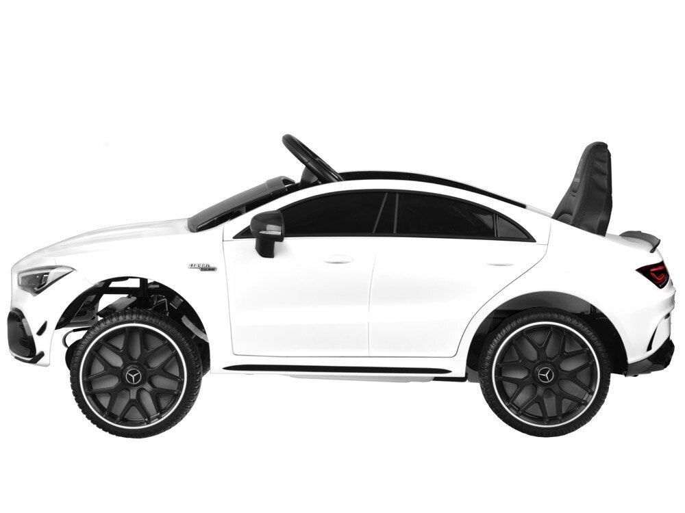 Mercedes AMG CLA 45s yksipaikkainen sähköauto, valkoinen hinta ja tiedot | Lasten sähköautot | hobbyhall.fi