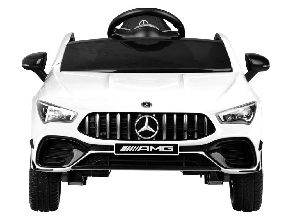 Mercedes AMG CLA 45s yksipaikkainen sähköauto, valkoinen hinta ja tiedot | Lasten sähköautot | hobbyhall.fi