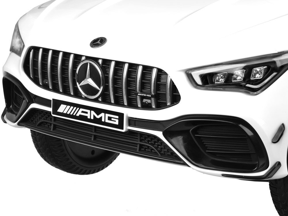 Mercedes AMG CLA 45s yksipaikkainen sähköauto, valkoinen hinta ja tiedot | Lasten sähköautot | hobbyhall.fi