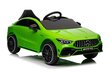 Mercedes CLA 45s AMG 4x4, yksipaikkainen sähköauto lapsille, vihreä hinta ja tiedot | Lasten sähköautot | hobbyhall.fi