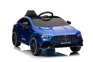 Yksipaikkainen sähköauto lapsille Mercedes CLA 45s AMG 4x4, sininen hinta ja tiedot | Lasten sähköautot | hobbyhall.fi