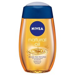 Pesuöljy Nivea Natural Oil, 6 x 200 ml hinta ja tiedot | Suihkusaippuat ja suihkugeelit | hobbyhall.fi