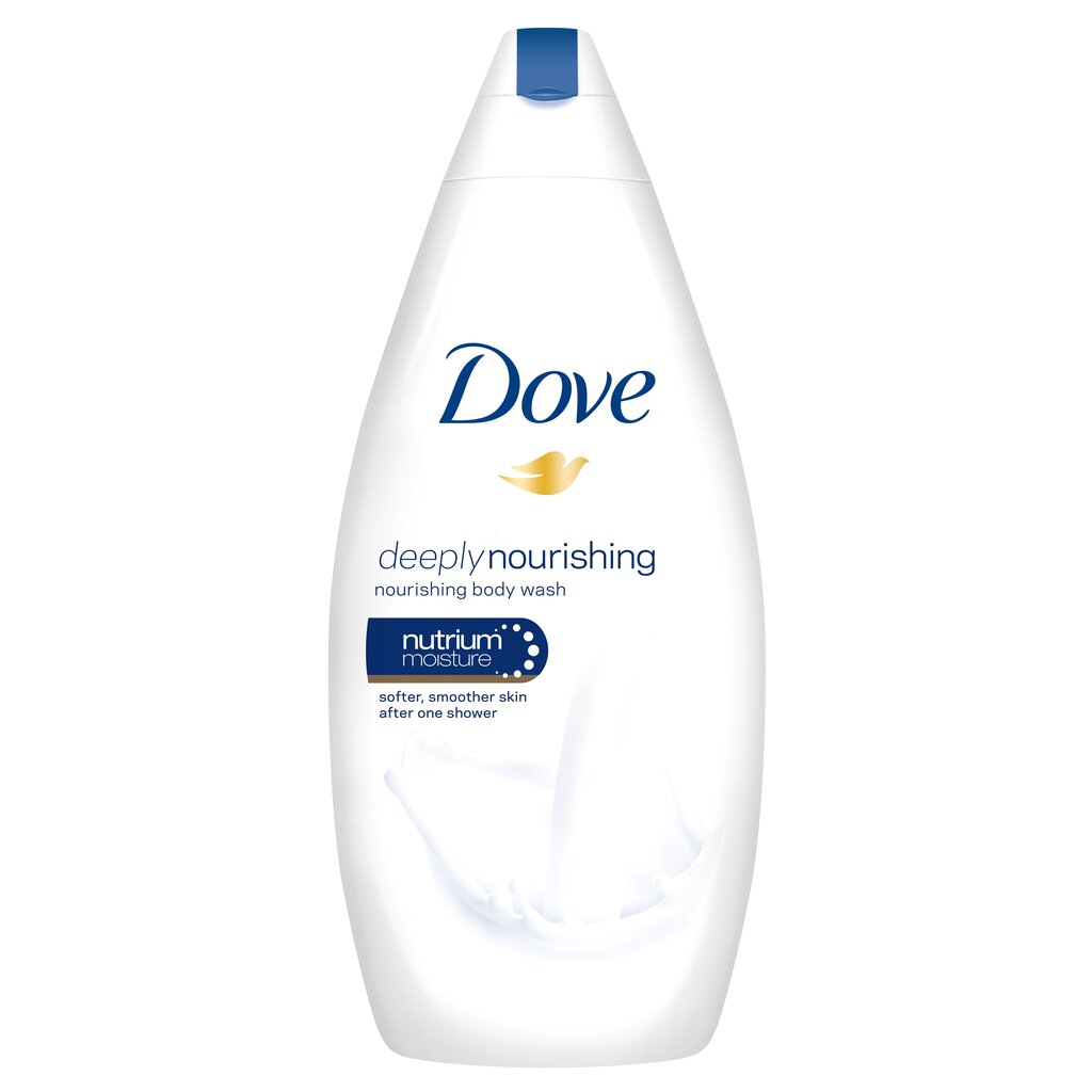 Suihkugeeli Dove Deeply Nourishing, 6 x 500 ml hinta ja tiedot | Suihkusaippuat ja suihkugeelit | hobbyhall.fi