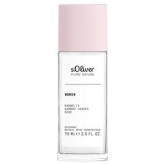 S.Oliver Pure Sense Naisten Sumusuihke Deodorantti, 75ml hinta ja tiedot | Deodorantit | hobbyhall.fi