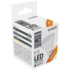 Avide LED-lamppu 7W GU10 4000K hinta ja tiedot | Lamput | hobbyhall.fi