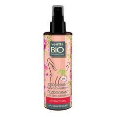 Venita Bio Luonnollinen Hoito Antibakteerinen Vartalosuihke, 100ml hinta ja tiedot | Deodorantit | hobbyhall.fi