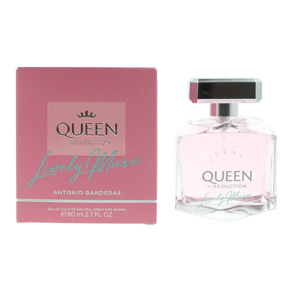 Antonio Banderas Queen Of Seduction Lively Muse naisten hajuvesi 80 ml hinta ja tiedot | Naisten hajuvedet | hobbyhall.fi