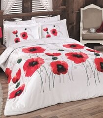 Riposo vuodevaatesetti Gelincik Red, 200x220, 3 osaa hinta ja tiedot | Pussilakanat ja tyynyliinat | hobbyhall.fi