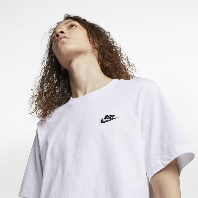 Nike Miesten T-paita AR4997*101, valkoinen hinta ja tiedot | Miesten urheiluvaatteet | hobbyhall.fi