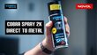 COBRA SPRAY 2K DTM. Musta 400ml hinta ja tiedot | Autokemikaalit | hobbyhall.fi