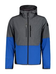 Miesten Icepeak softshell-takki Decker 57818-9*360, harmaa/sininen hinta ja tiedot | Miesten ulkoilutakit | hobbyhall.fi