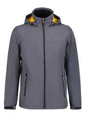 Icepeak miesten softshell-takki Brimfield 57970-2*270, tummanharmaa hinta ja tiedot | Miesten ulkoilutakit | hobbyhall.fi