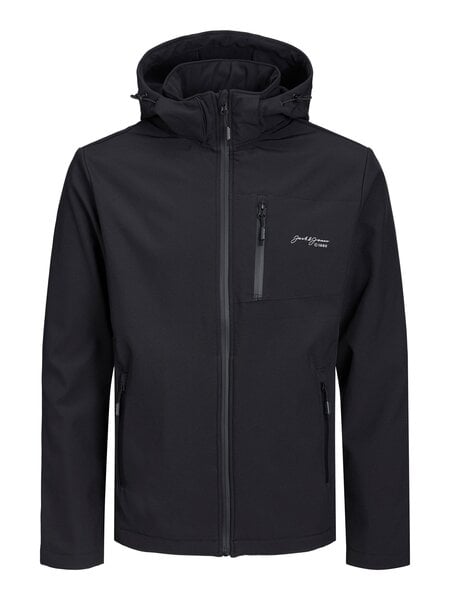 Jack & Jones miesten softshell-takki 12223149*01, musta