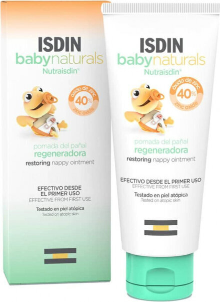 Voide lapsille Isdin Baby Naturals Ointment Sinkkioksidi, 50 ml hinta ja tiedot | Kylpyvälineet | hobbyhall.fi