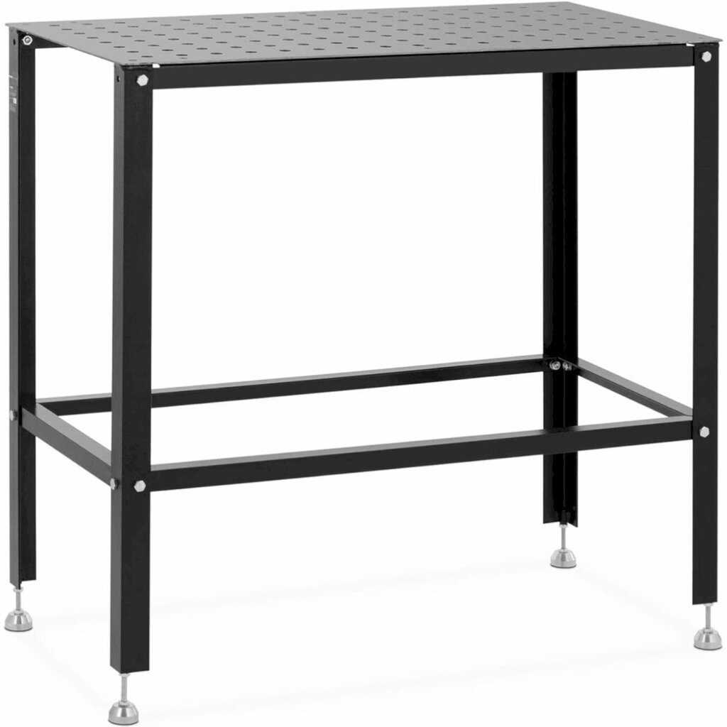 Siirrettävä hitsauspöytä rei'itetyllä pinnalla, SWG-TABLE9501, 3 mm, 91,5 cm. x 46 cm., 100 kg:lle asti. hinta ja tiedot | Hitsauslaitteet | hobbyhall.fi