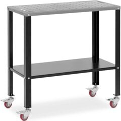 Siirrettävä tehdasvalmisteinen hitsauspöytä hyllyllä, SWG-TABLE9151, enintään 544 kg, 91 cm. x46 cm. hinta ja tiedot | Hitsauslaitteet | hobbyhall.fi